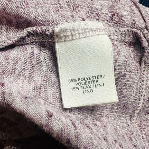 Victoria's Secret Angel Logo Heather Violet Racerback Tank Top Medium (A0132) - Picture 7 of 7